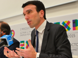 Il ministro delle Politiche Agricole Maurizio Martina ha la delega per Expo da parte del governo Renzi