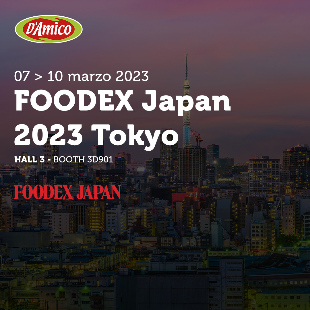 D'Amico e Robo partecipano al Foodex Japan 2023