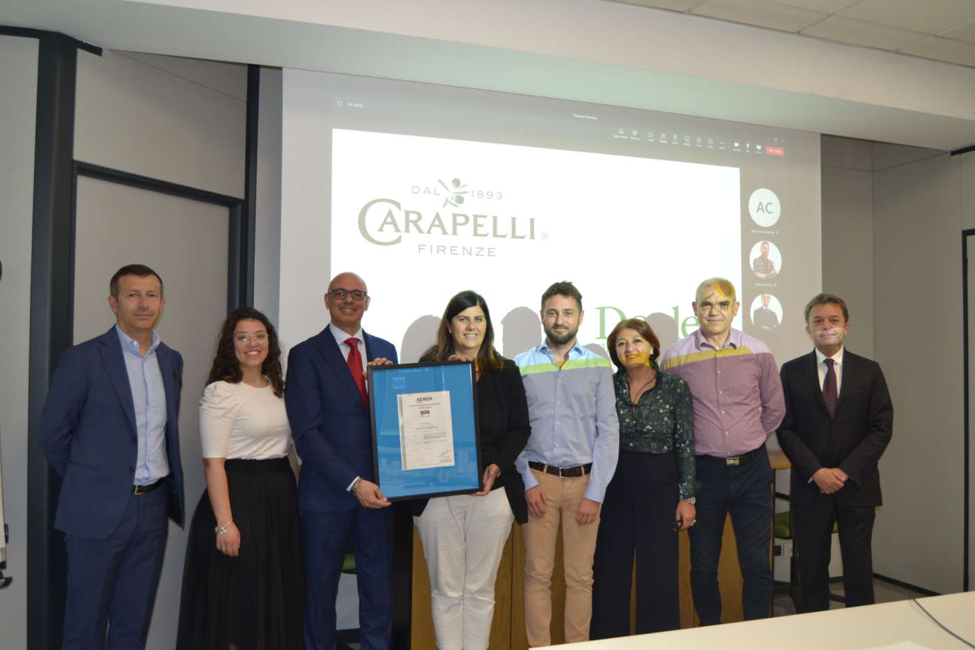 Carapelli ottiene la prima certificazione Rifiuti Zero in Italia